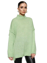 Laden Sie das Bild in den Galerie-Viewer, Oversize Strick Pullover