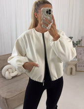 Laden Sie das Bild in den Galerie-Viewer, Bomber Jacke mit Zip