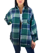 Laden Sie das Bild in den Galerie-Viewer, Oversized Hemdjacke +6 Farbe