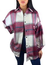 Laden Sie das Bild in den Galerie-Viewer, Oversized Hemdjacke +6 Farbe