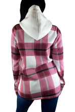 Laden Sie das Bild in den Galerie-Viewer, Hemdjacke mit Kapuze +7Farbe