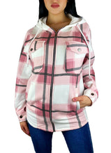 Laden Sie das Bild in den Galerie-Viewer, Hemdjacke mit Kapuze +7Farbe