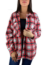 Laden Sie das Bild in den Galerie-Viewer, Holzfäller Hemdjacke Oversized Karomuster +9 Farben