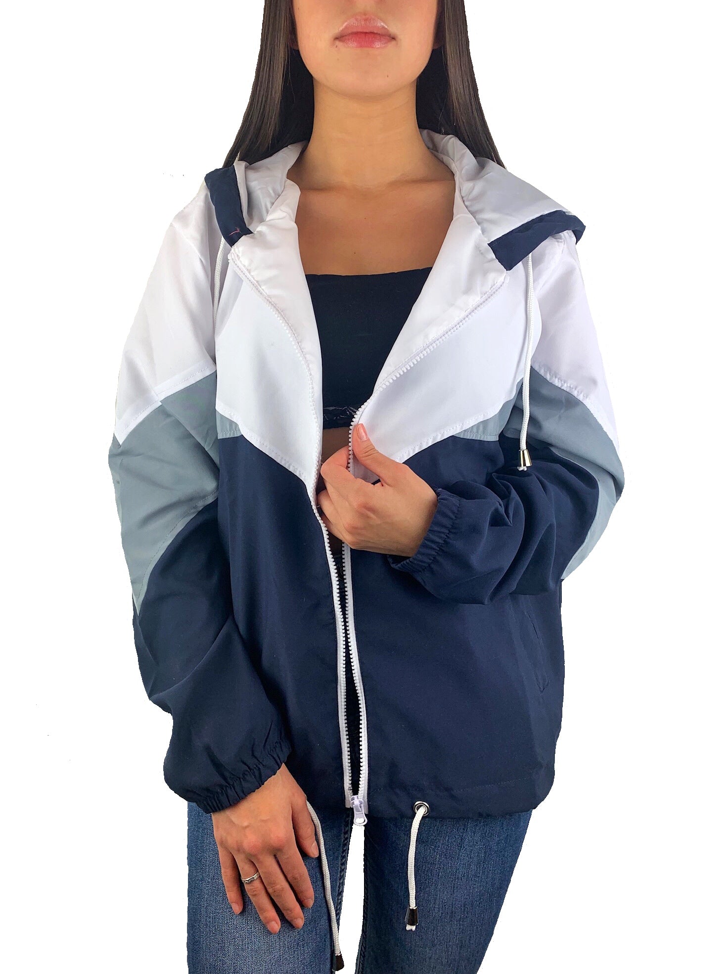 Hoodie windbreaker clearance jacket